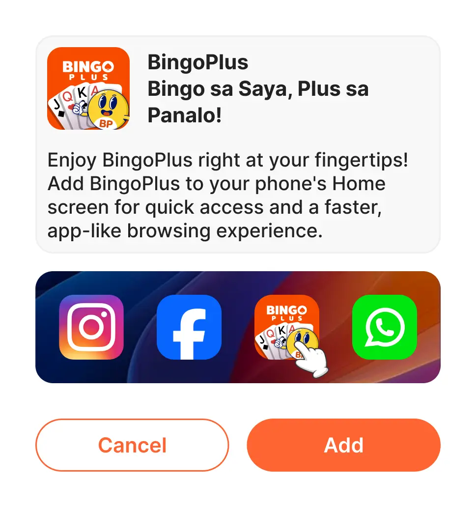 Add BingoPlus to Home Screen ๐ฏ 4 3cb6f8fa fb80 47f4 a376 bd64d08801f1